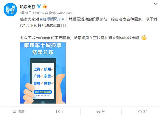 哈罗顺风车来势汹汹 欲和滴滴一较高下?